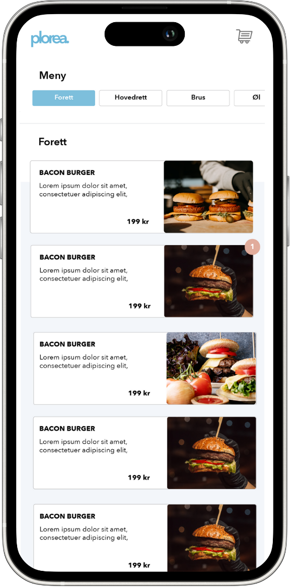 Done online bestilling